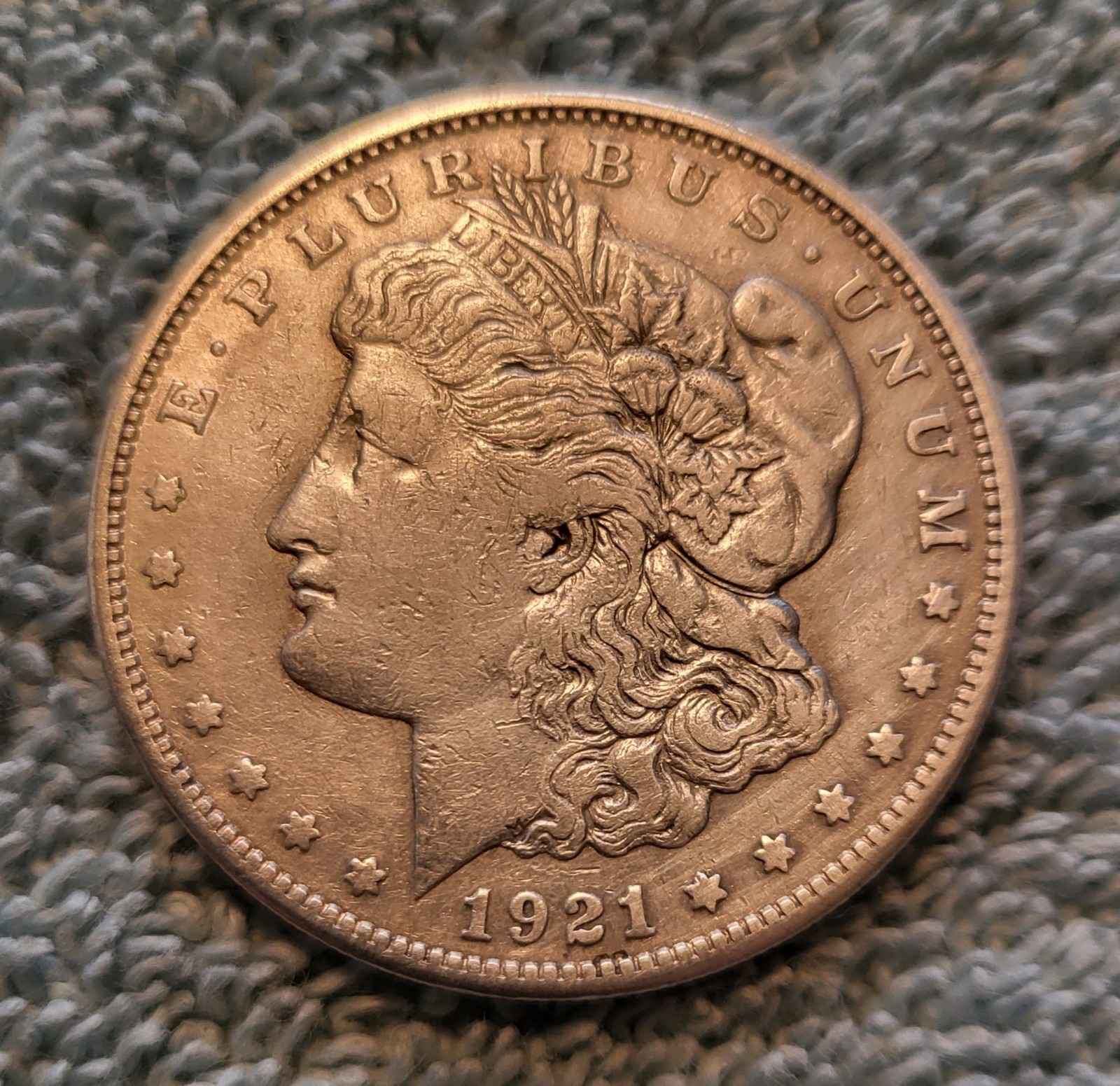 1921-S Morgan Silver Dollar
