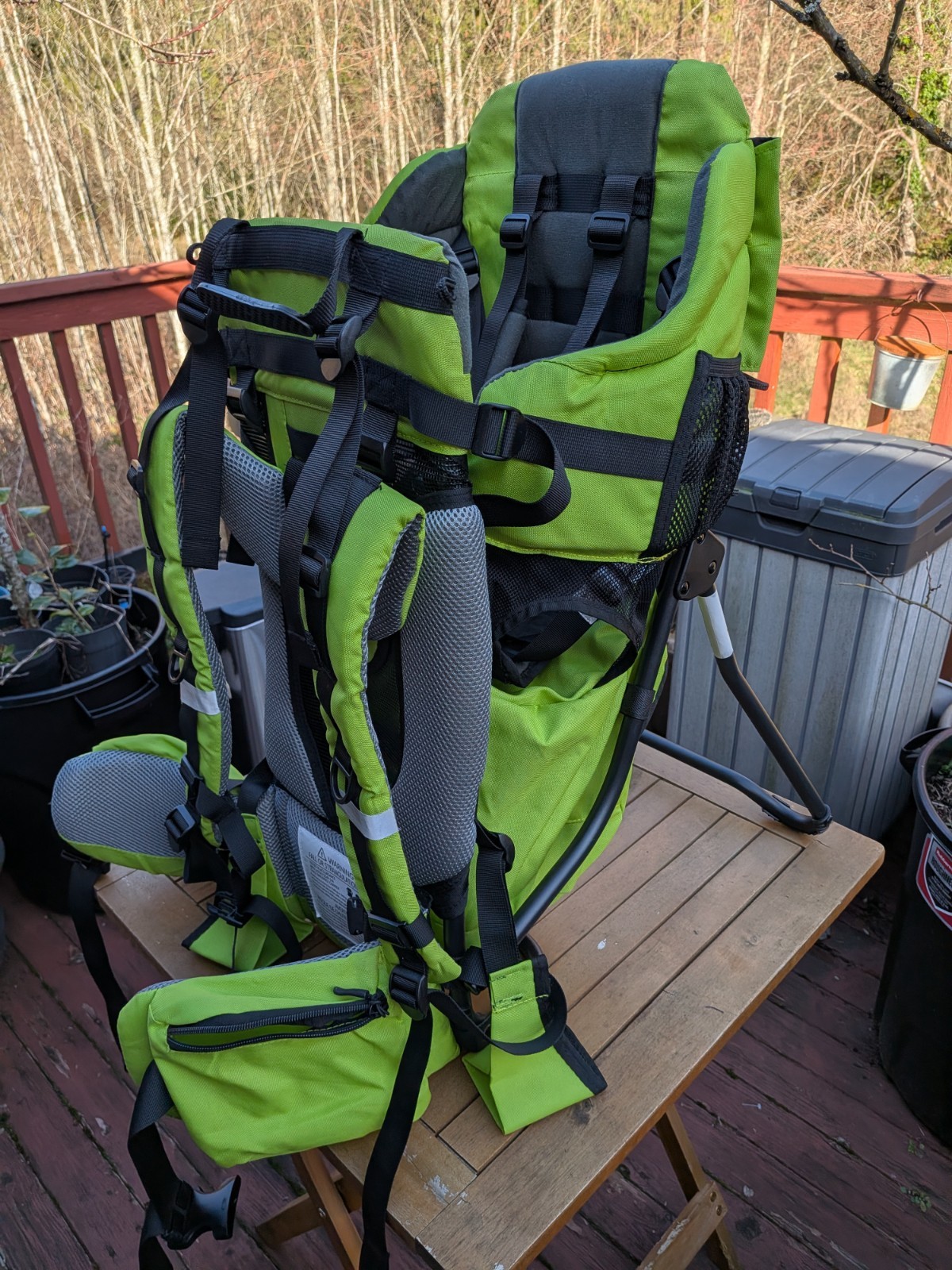 Hiking Backpack!  Baby Joy Delux Cross Country Camping Mountain! 🏕 