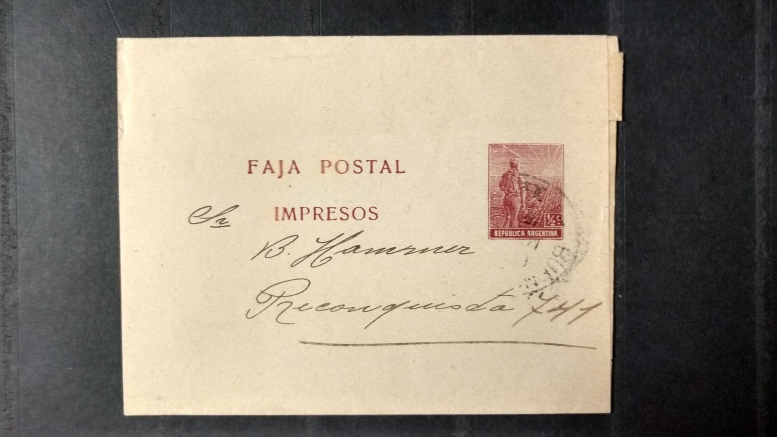 Argentina 1/2 C Wrapper Early