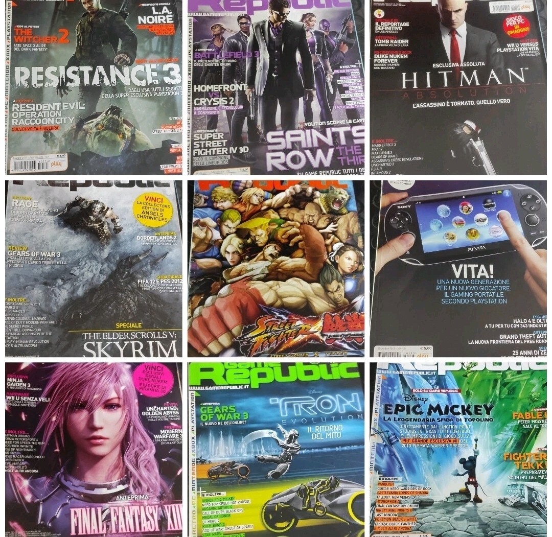 Game Republic Magazines Video Games Console And Arcade