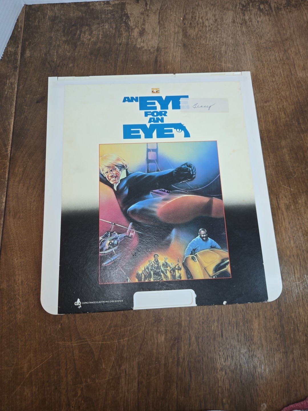 An Eye for an Eye (1983) Vintage CED Videodisc Tested 