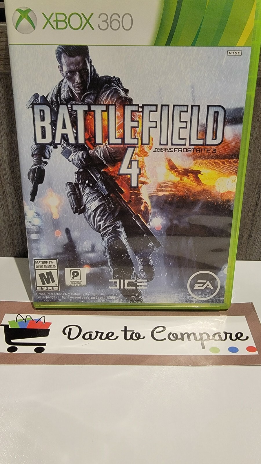 Battlefield 4 (Microsoft Xbox 360, 2013) CIB, Complete, VG 