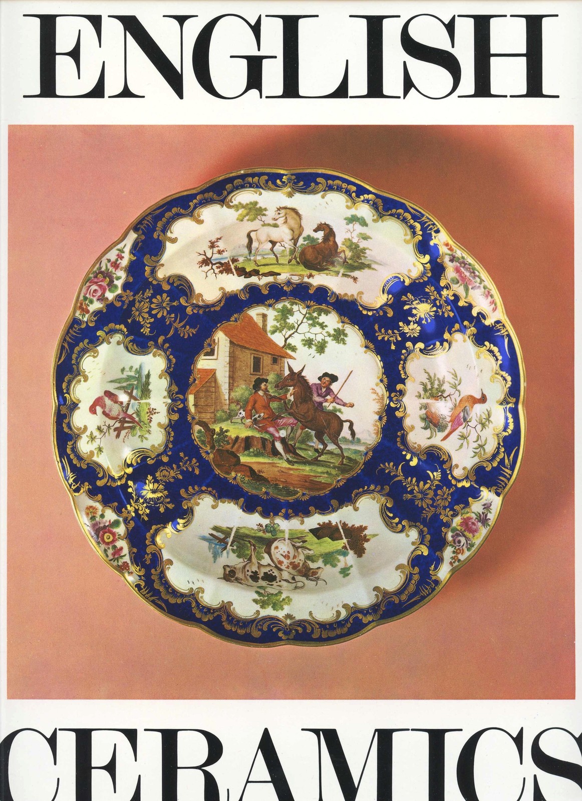 Antique English Porcelain Makers Marks Types / Oversize Illustrated Book