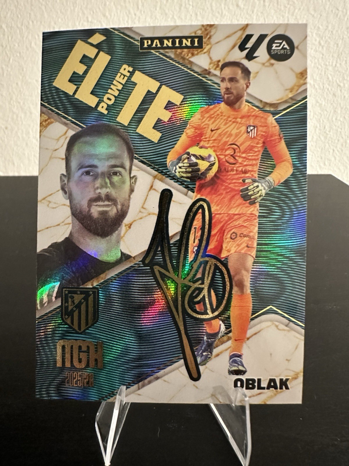 PANINI MGK MEGACRACKS CARD LA LIGA 2025/26 ELITE ATLETICO MADRID OBLAK P14