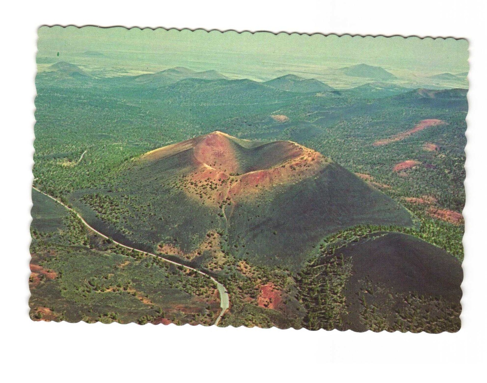Sunset Crater National Monument vintage postcard unposted