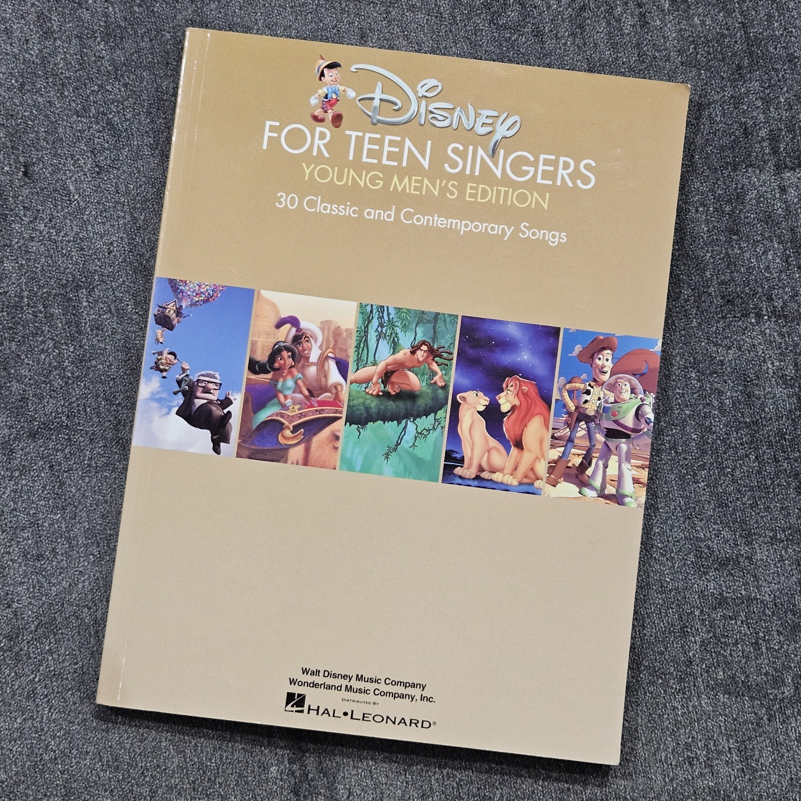 Disney For Teen Singers Young Men's Edition Book Vocal Classic Contemporary