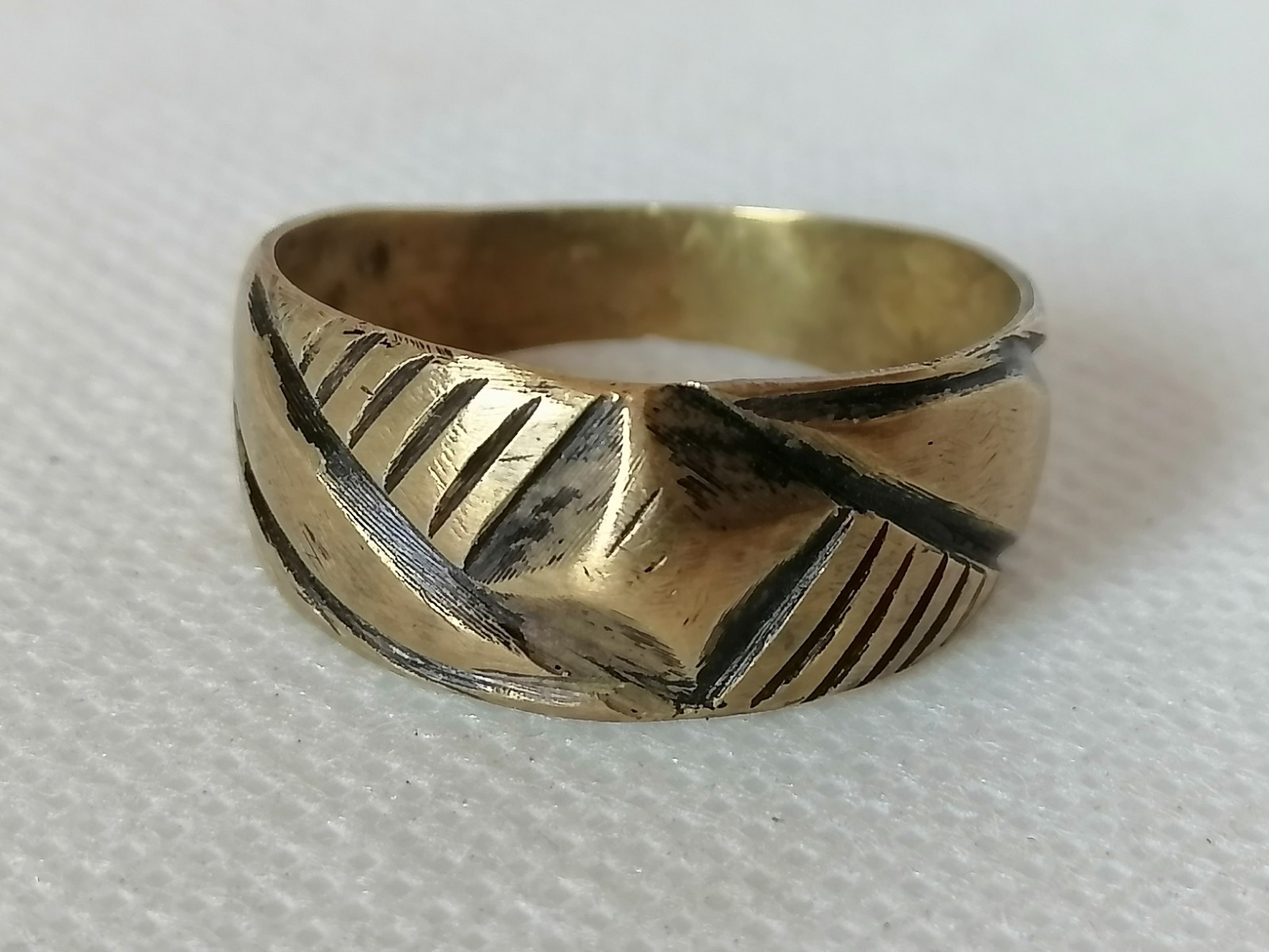 Rare Extremely Ancient Bronze Ring Viking Artifact Authentic Stunning Size 11