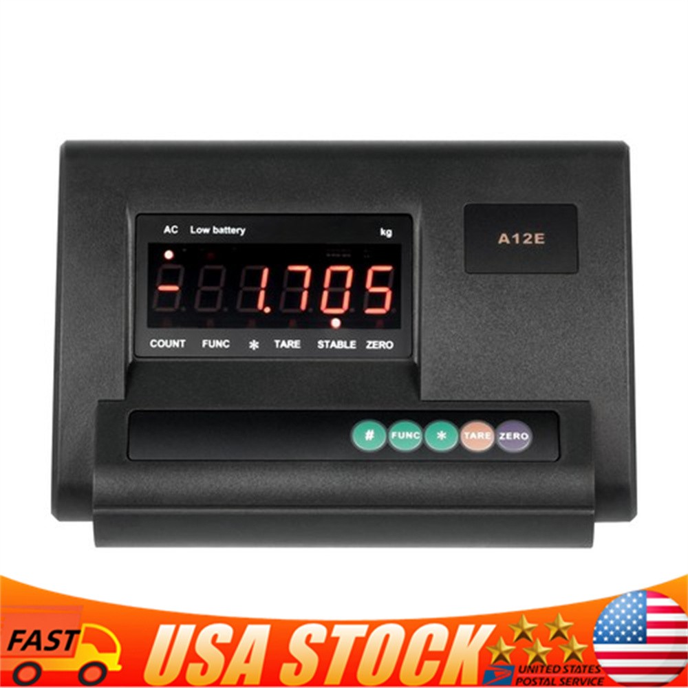 5000lbs 2.5T Load Livestock Scale Floor Scale Platform Cell Kit for Cattle Hogs