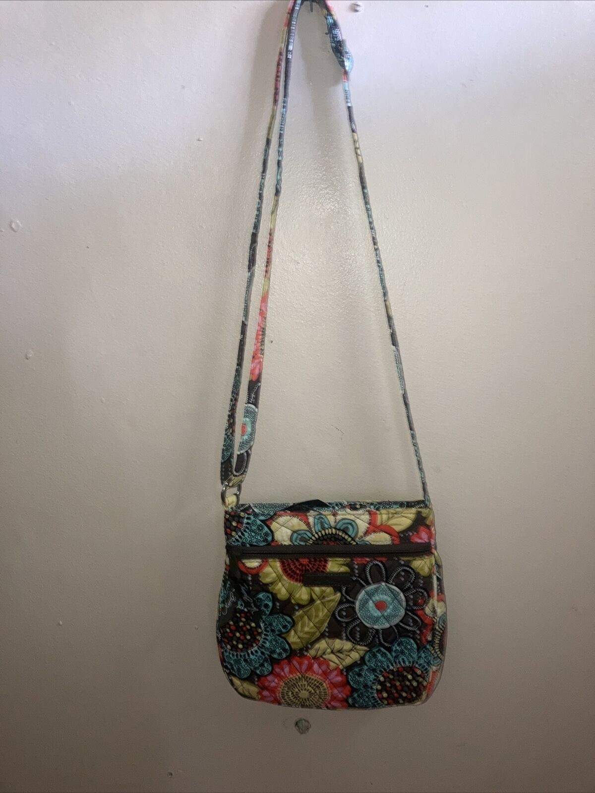 Vera Bradley  Zip Hipster Small adjustable Crossbody Bag