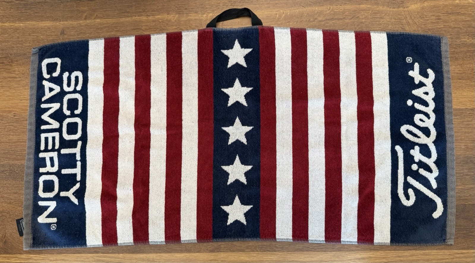 Scotty Cameron Titleist  USA Open Stars And Stripes American Flag Towel RARE