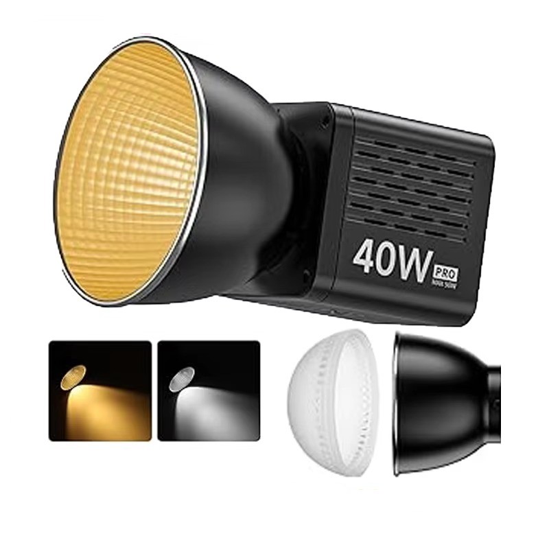 Ulanzi L023 40W Pro Portable LED Video Light Bi-Color 2500K-6500K CRI 95+