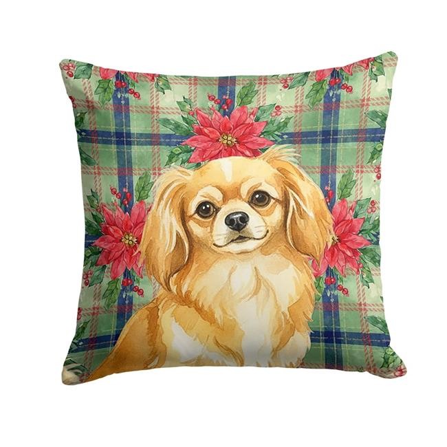 Carolines Treasures WDK8840PW1414 Unisex Adult Gold Tibetan Spaniel Christmas...