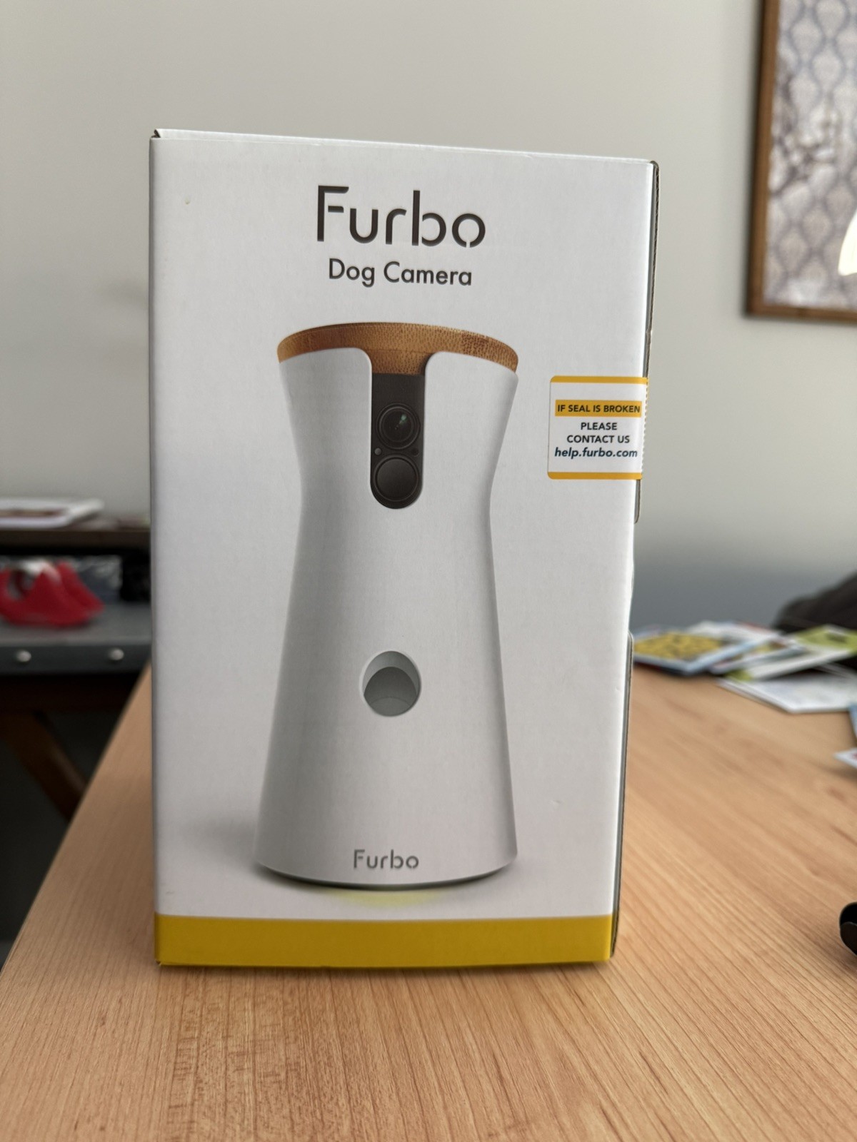 Furbo Dog Camera Treat Toss HD Pet Camera 2-Way Audio Night Vision ALEXA