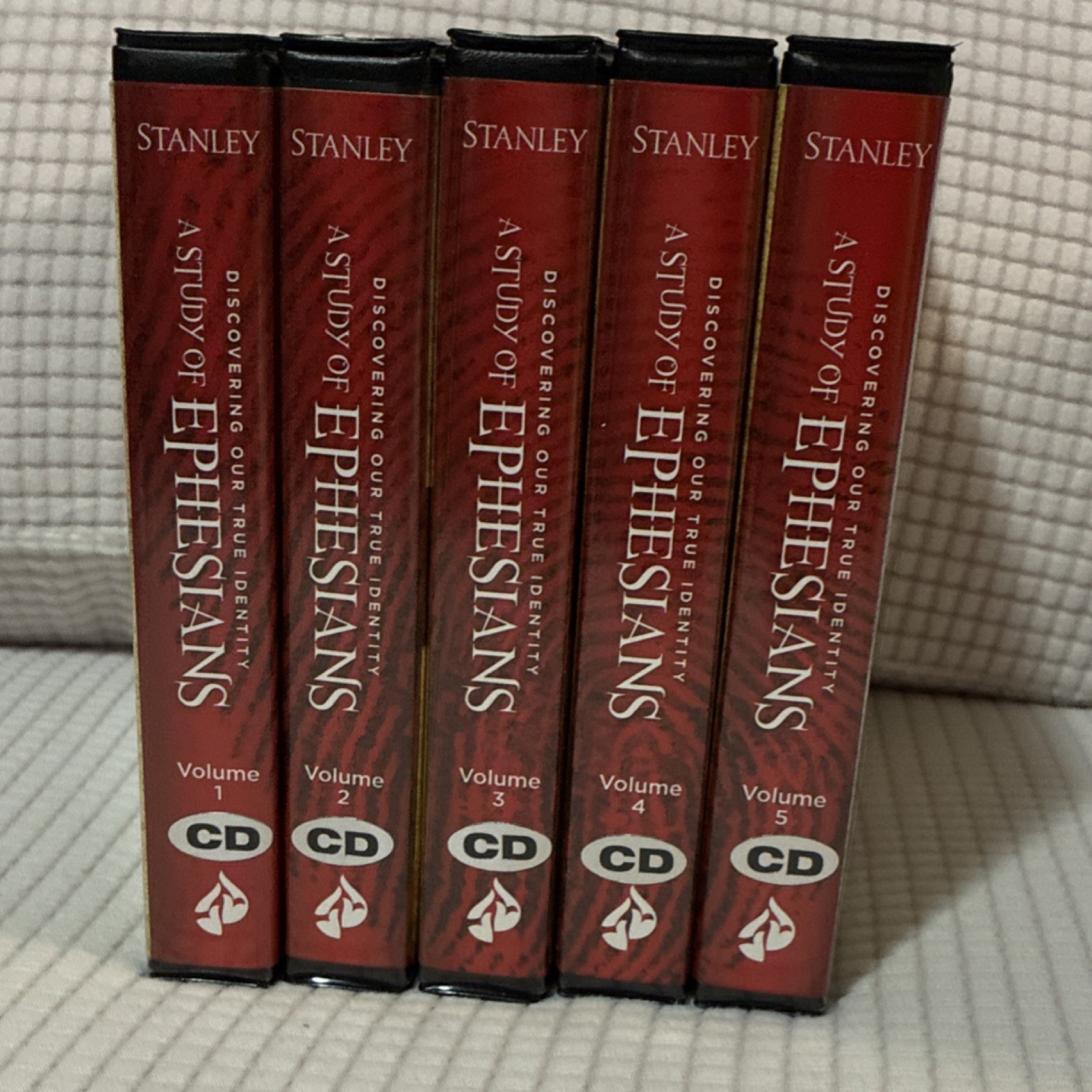 Dr. Charles Stanley A Study of Ephesians CD Set Volumes 1-5