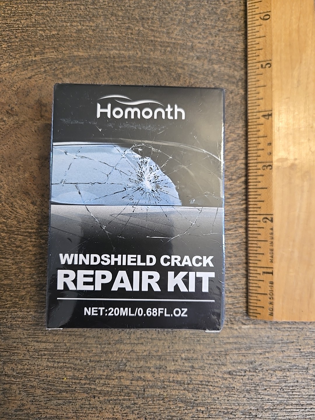 Homonth Windshield Crack Repair Kit Auto Glass Fix Tool DIY Car Repair 20ML New