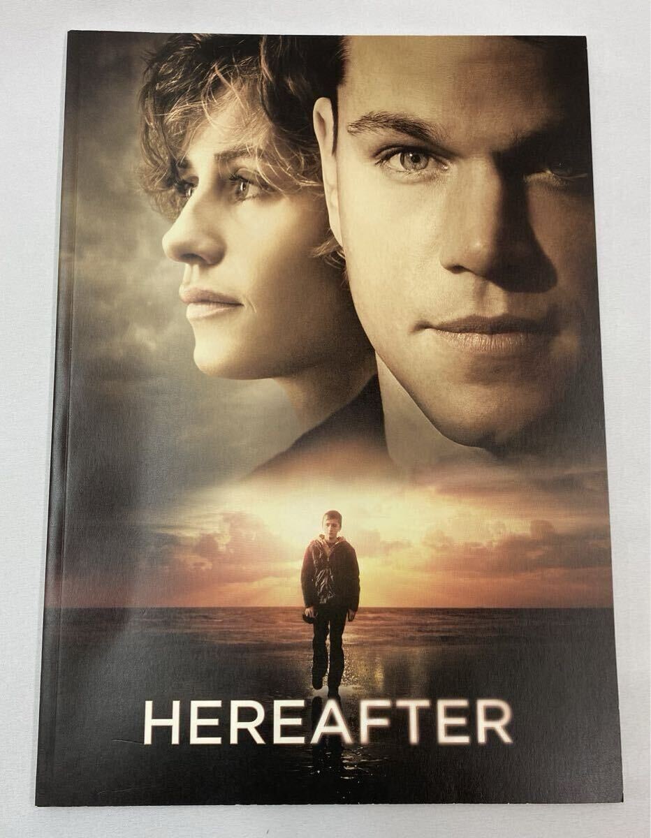 Movie pamphlet 2010 Here After Western movies Clint Eastwood Matt Damon Warner f