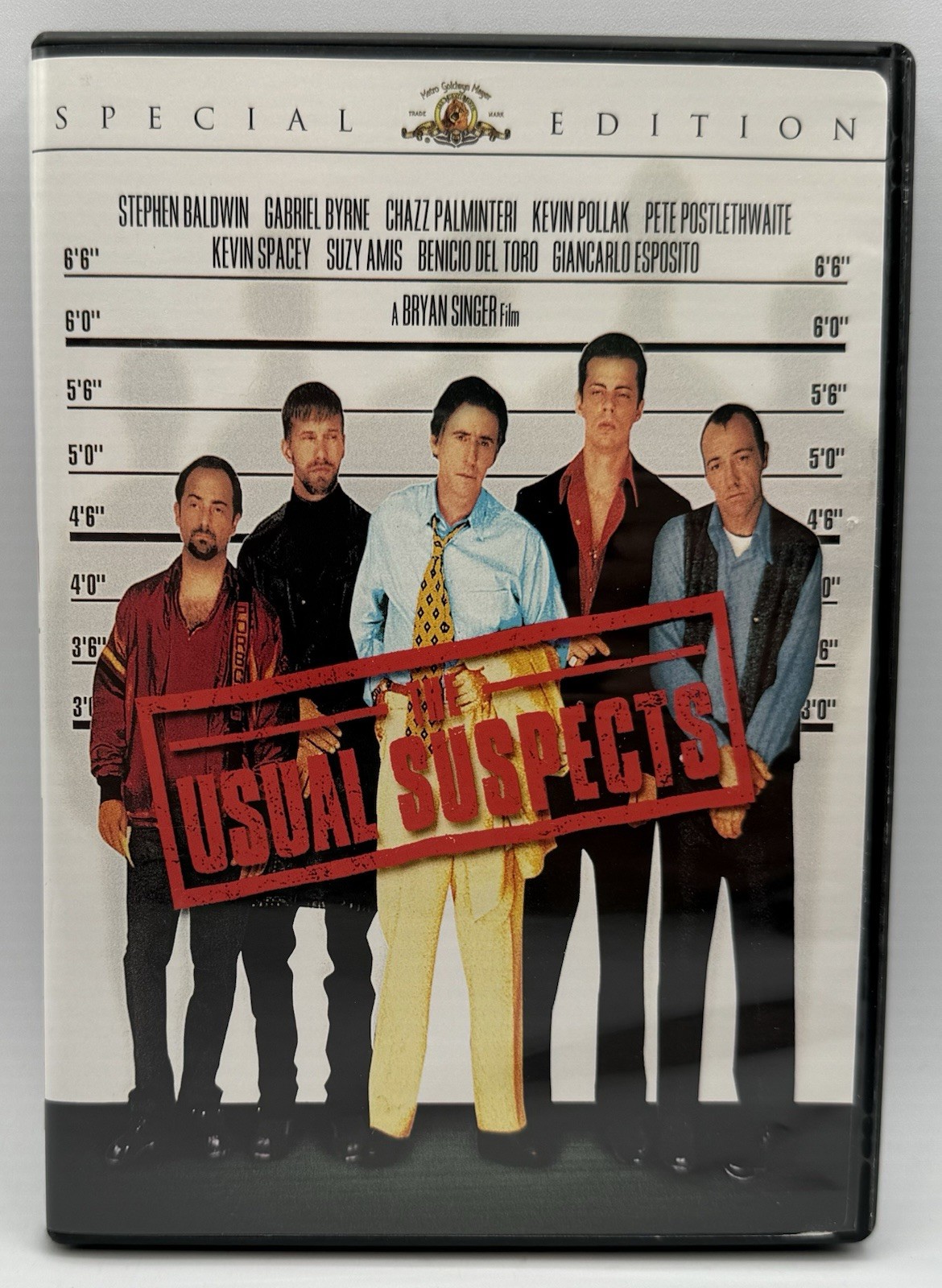 The Usual Suspects DVD Widescreen/Full-Screen Stephen Baldwin Kevin Pollak 1999