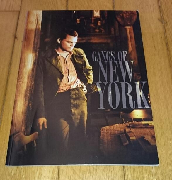 "Movie Pamphlet starring Leonardo DiCaprio  Gangs of New York (2002 film)