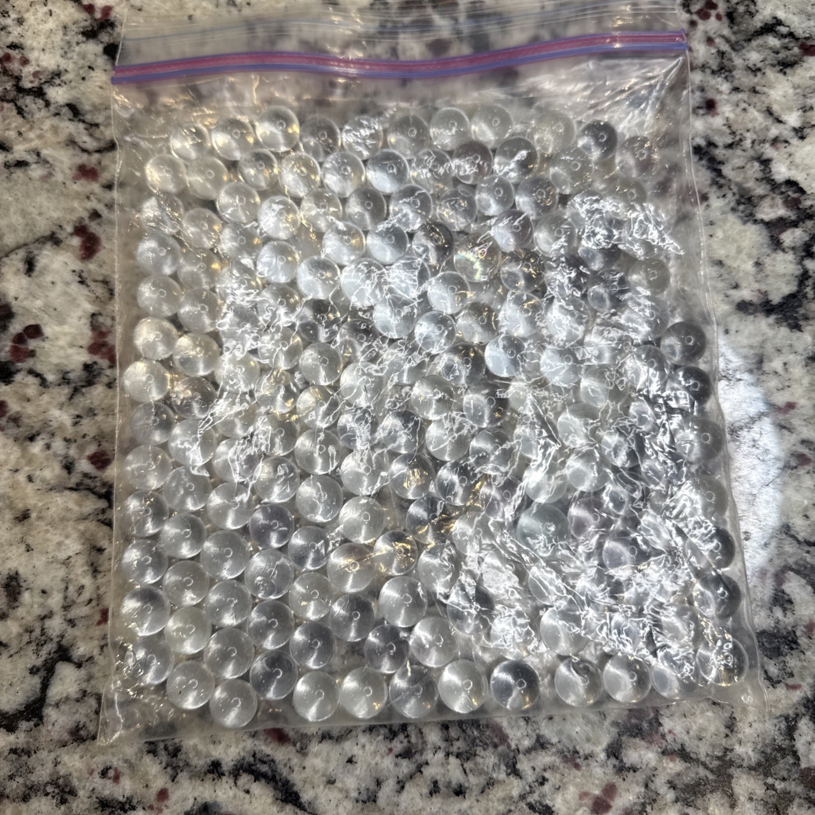 Bag Of Vintage Glass Marbles 1 Pound Of Marbles Various Sizes