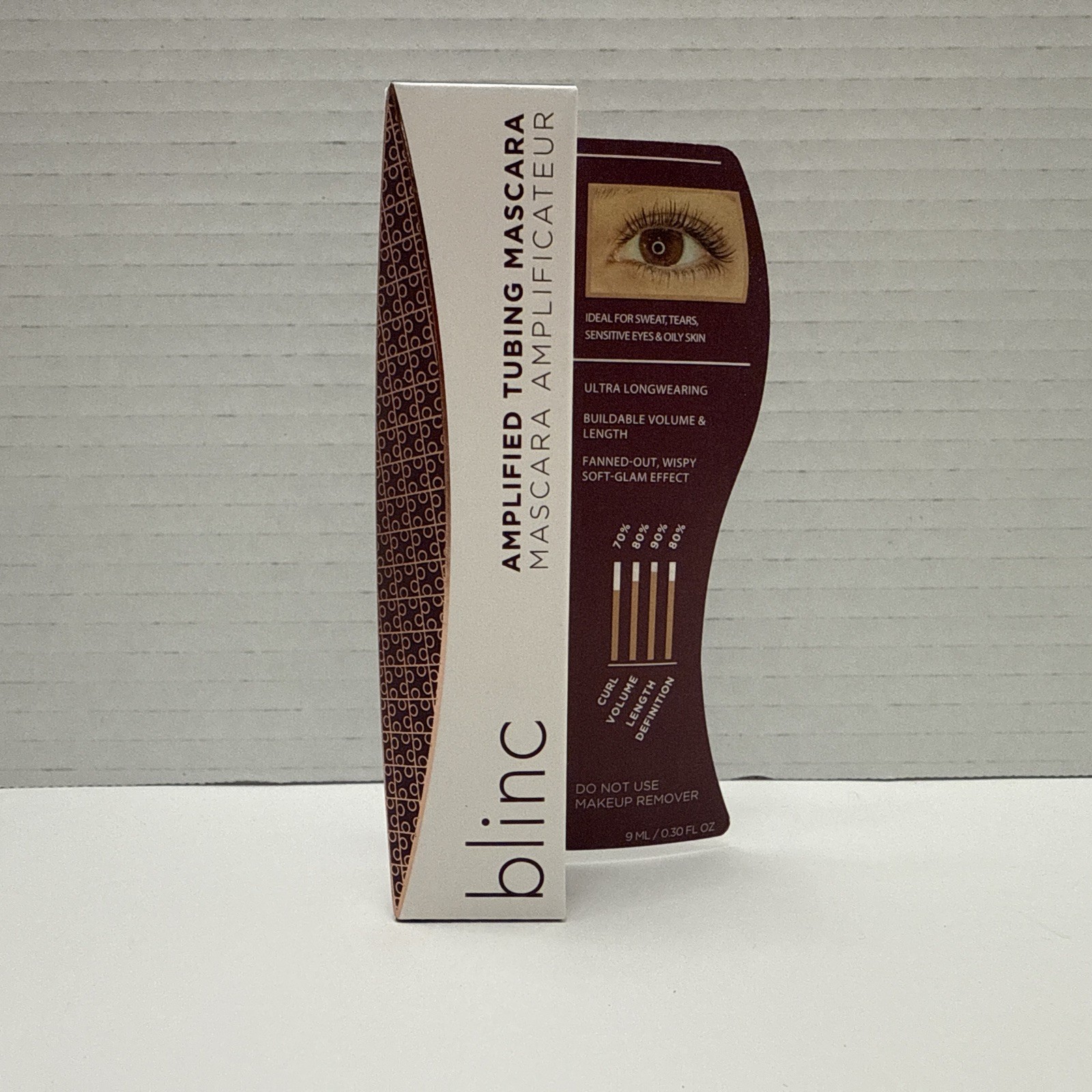 Blinc Amplified Tubing Mascara Makeup New Full Size 9ml 0.30 fl oz Black