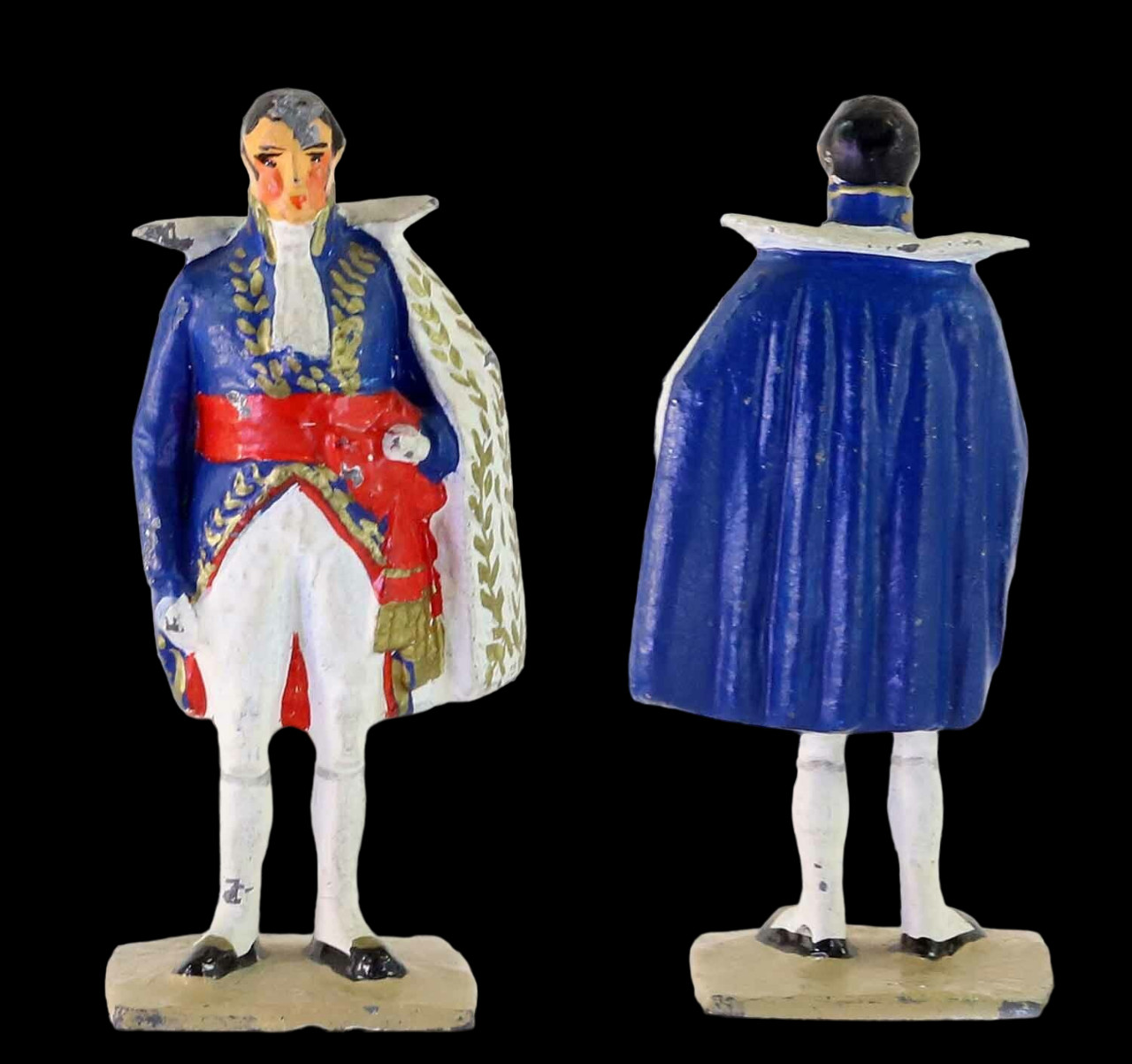 VERTUNNI figure DUBOIS / antique toy soldier 