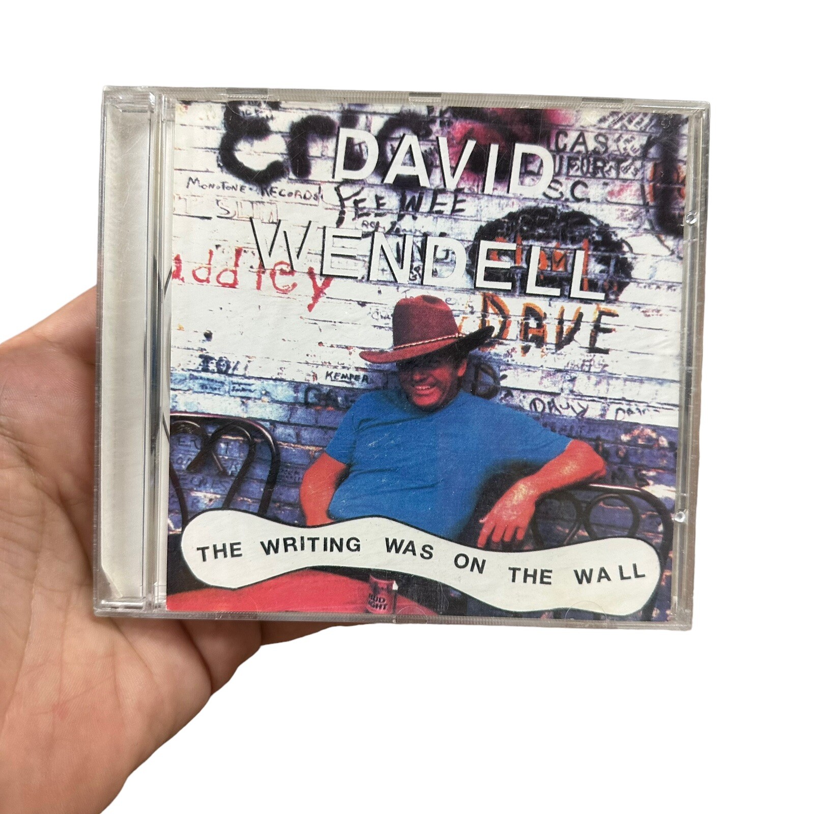 David Wendell Cd The Writing Was On The Wall 1996 Mass Rare