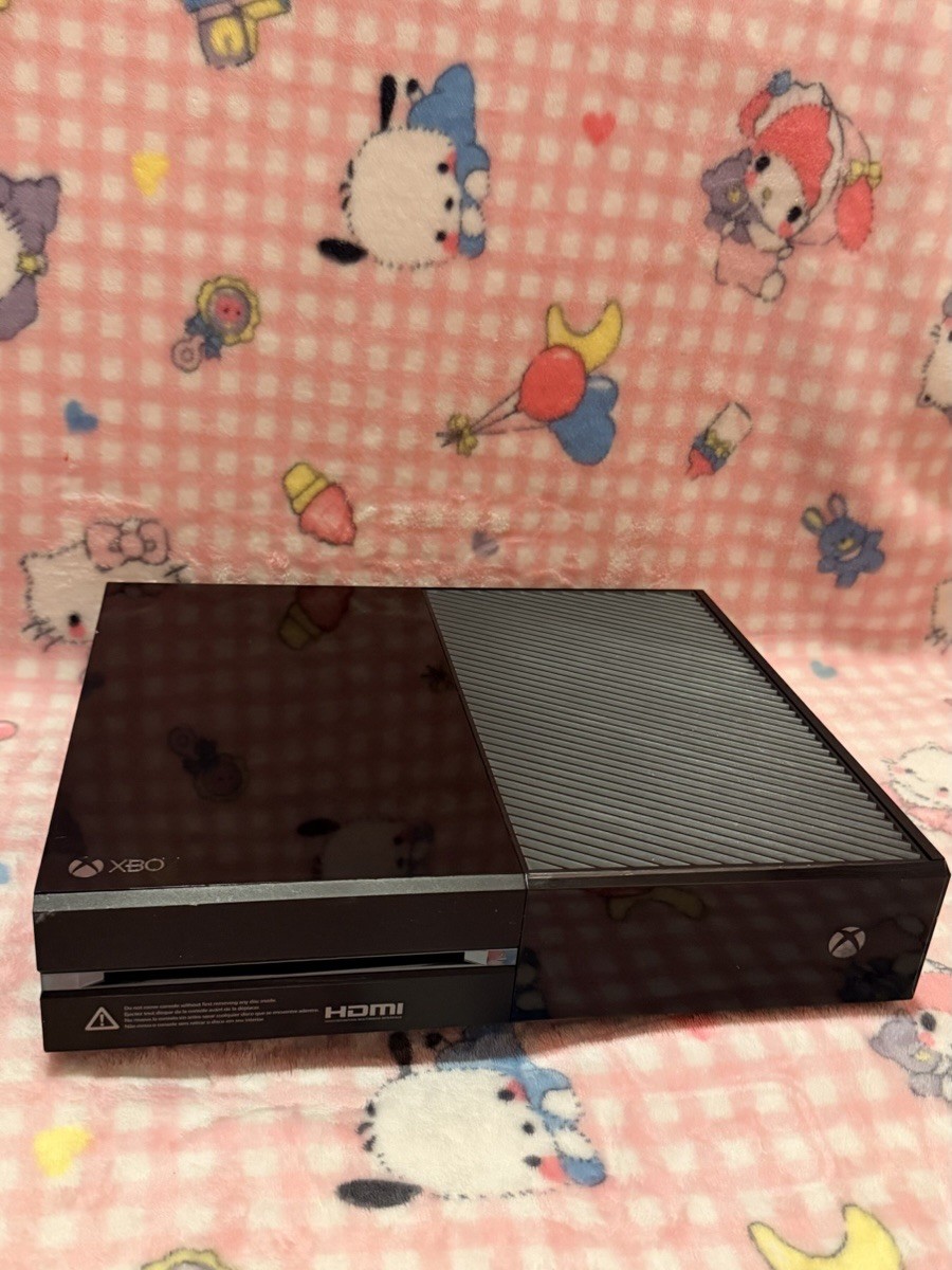 Microsoft Xbox One Console Black with Wireless & Wired Controllers, HDMI Cable