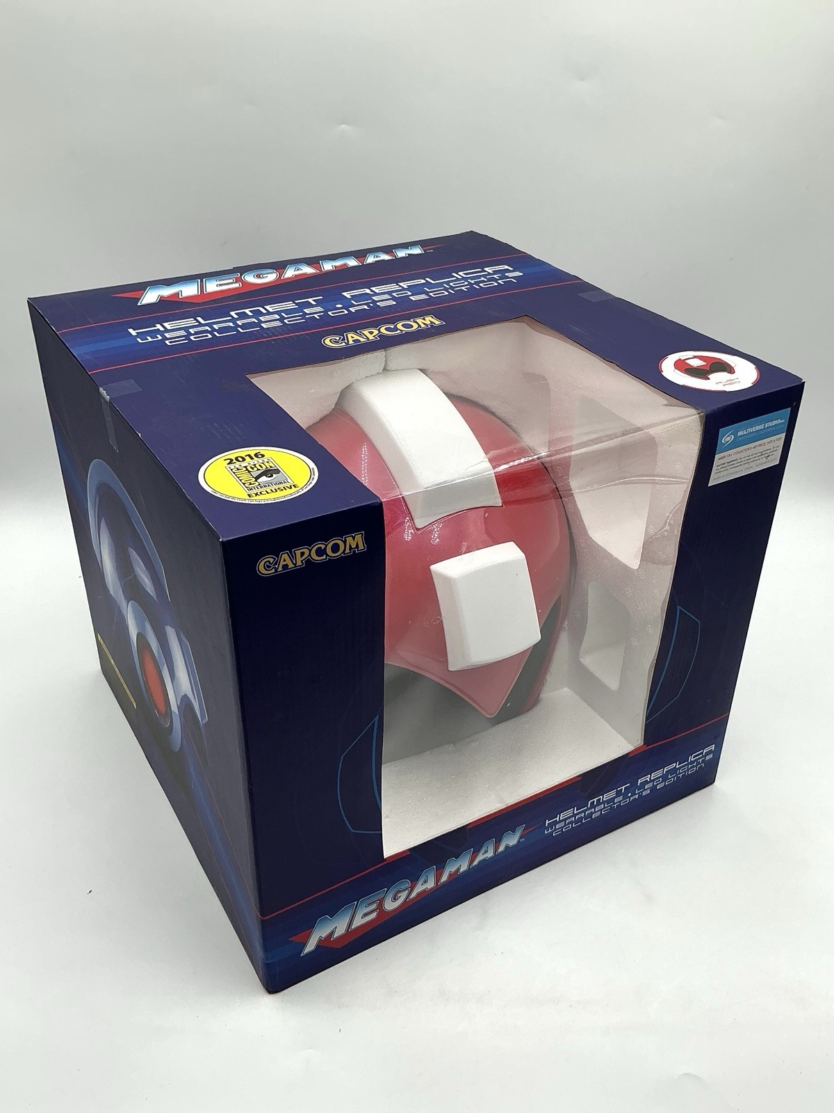 Mega Man Wearable Helmet - Capcom Rush Red SDCC 2016 Exclusive
