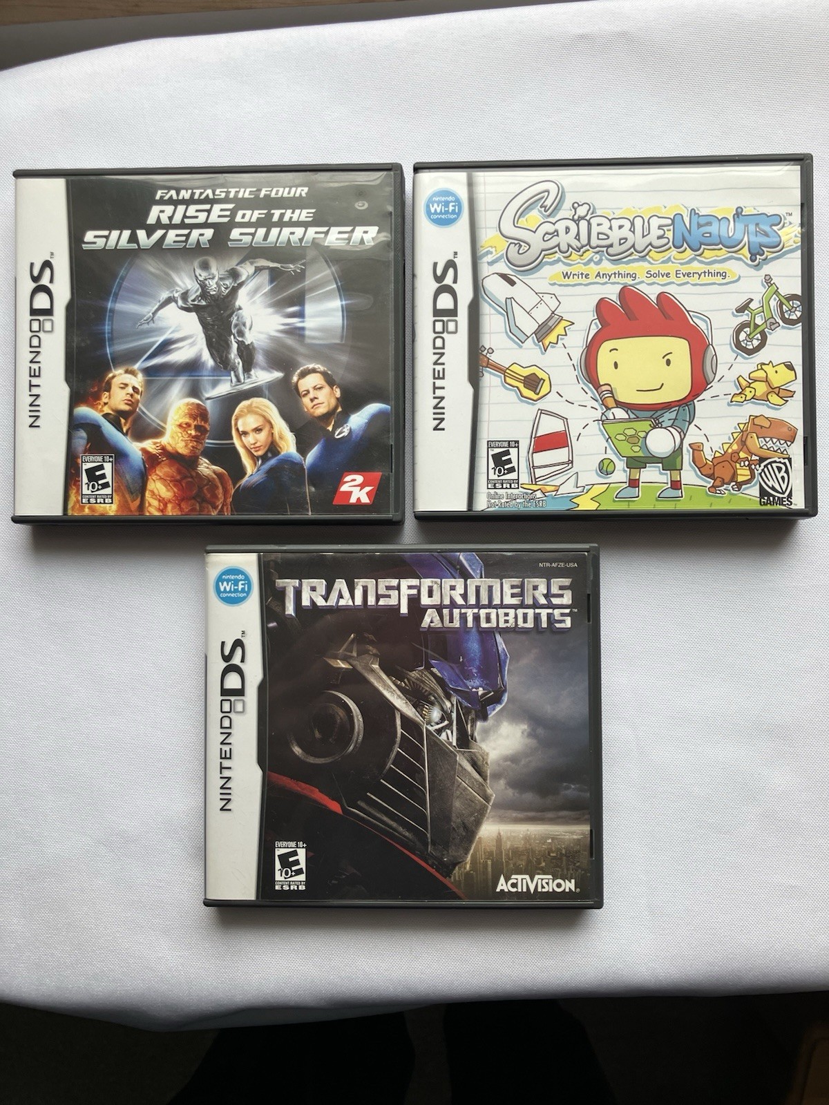 Nintendo DS 3 game lot - Authentic - Tested