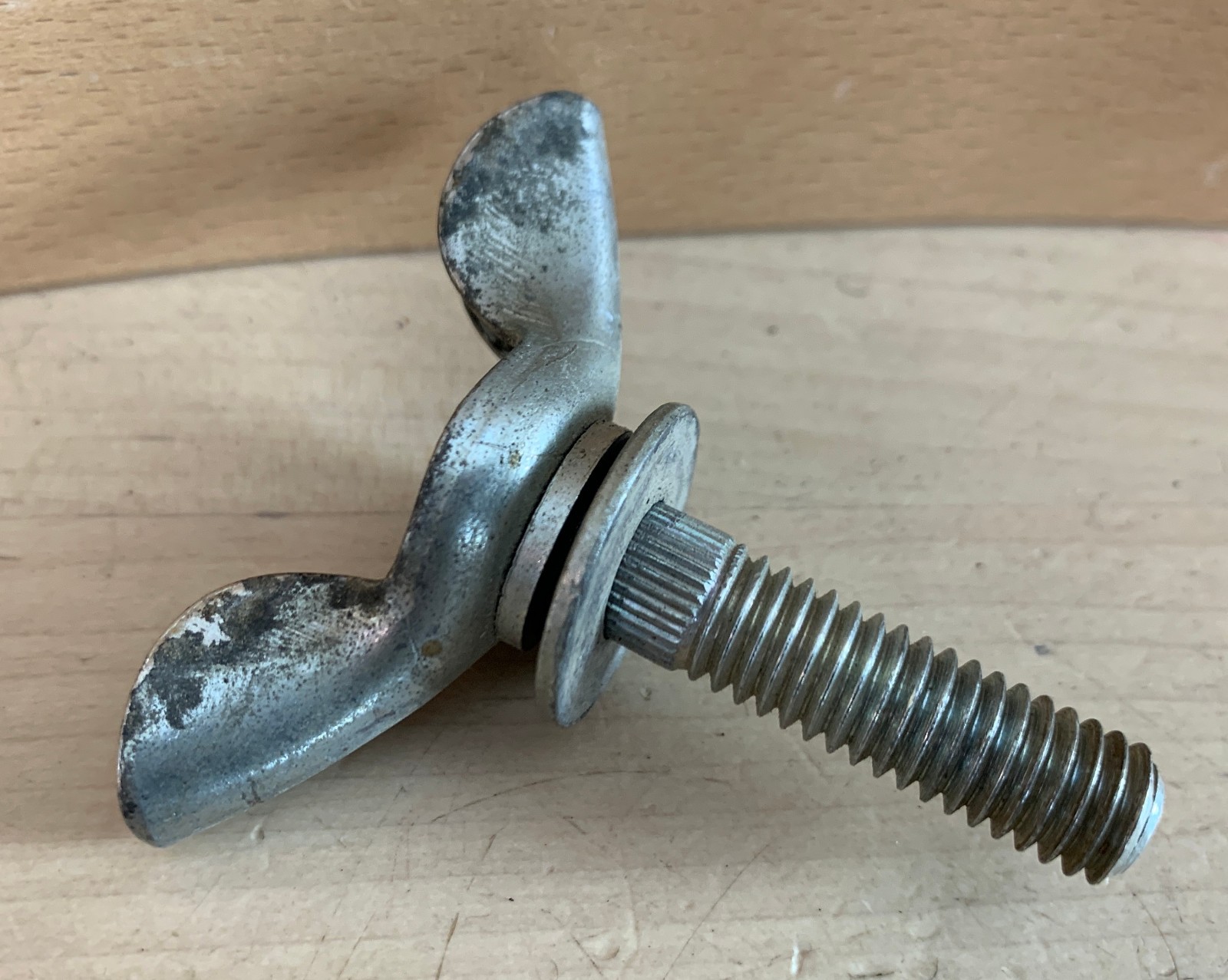 CAMCO 60s Vtg Flat Flush Base Snare Cymbal Stand Leg Adjustment Wing Bolt Part