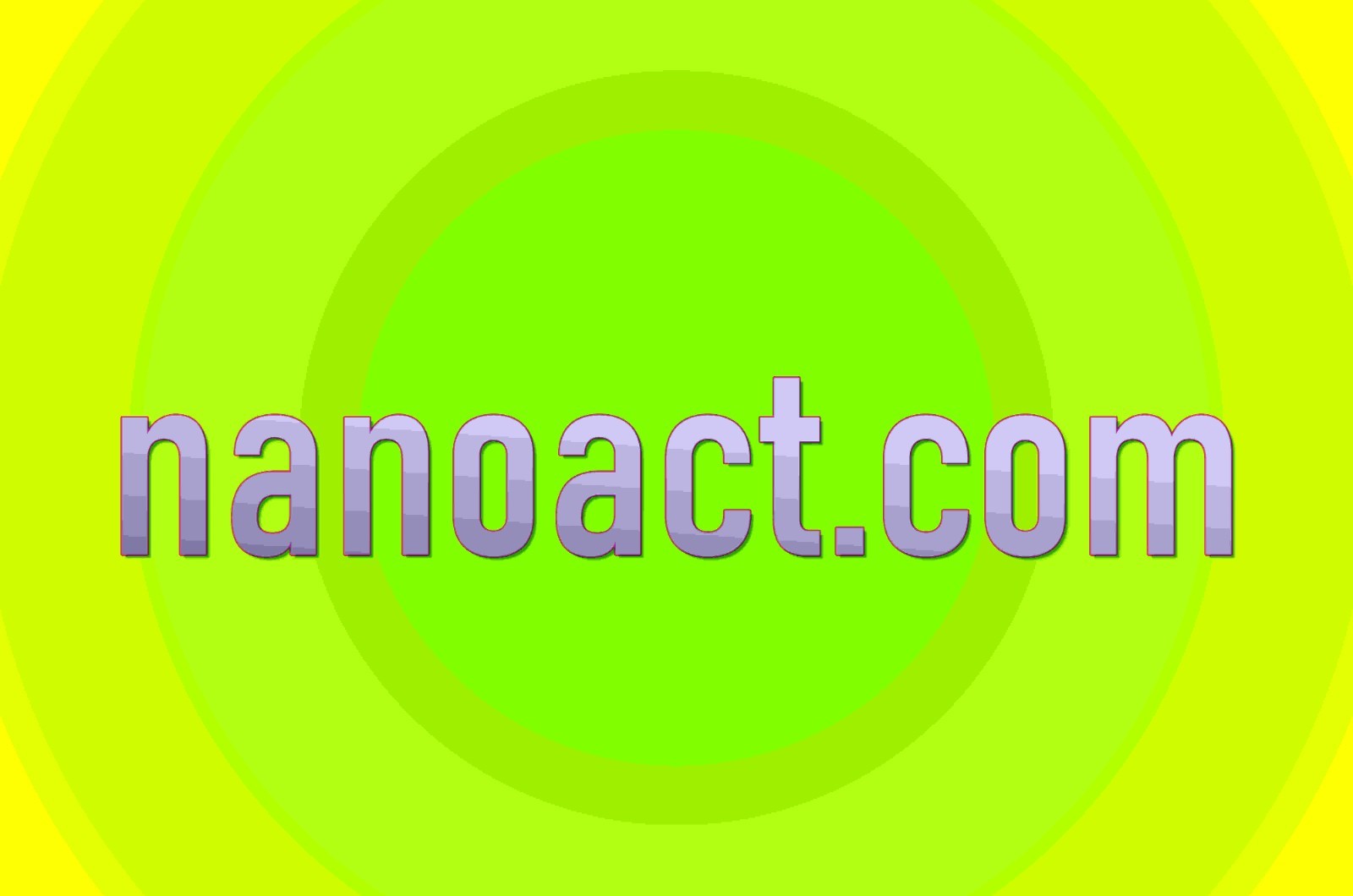 Premium Domain Name NANOACT.COM