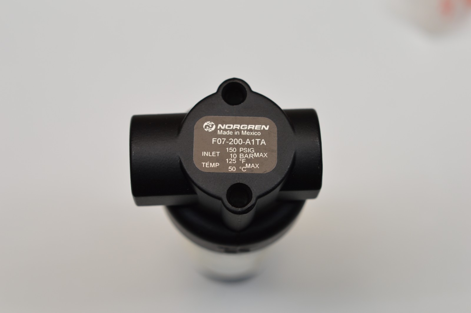 Norgren F07-200-A1TA Miniature Air Filter 1/4" NPT