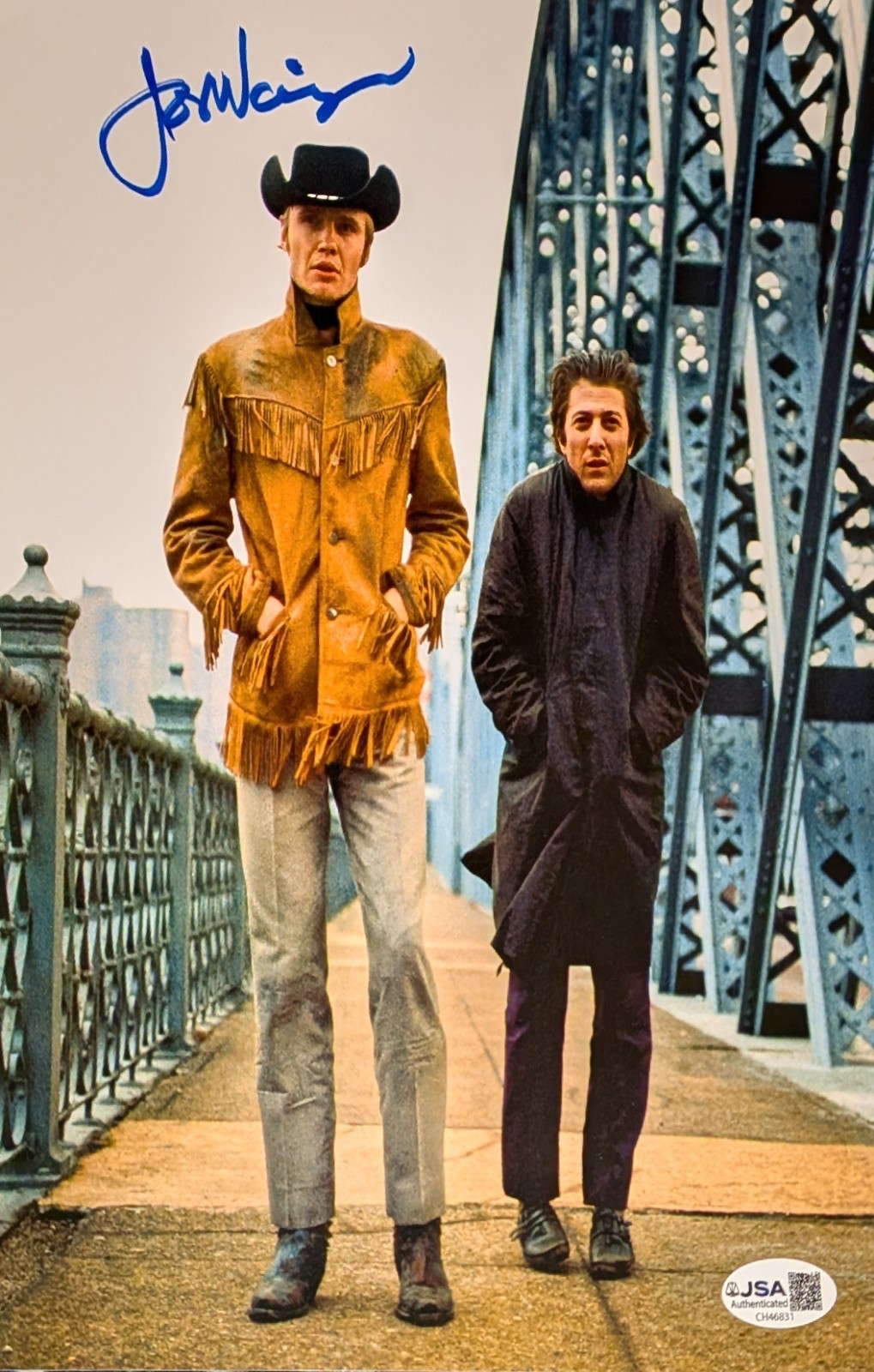 Jon Voight Signed 8x10 Photo Autographed JSA COA Actor Midnight Cowboy