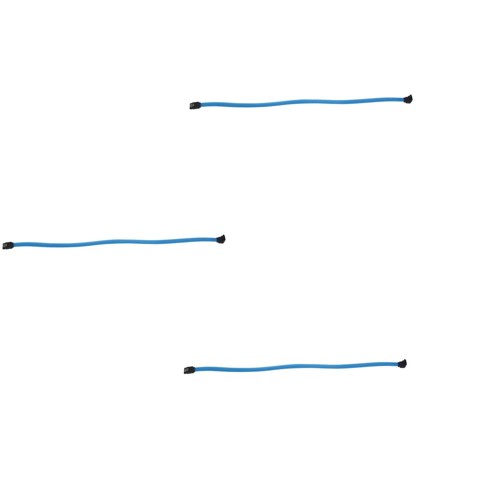 3pcs 50CM  3.0 III SATA3 7Pin Data Cable 6Gb/S SSD Cables HDD Hard Disk7525