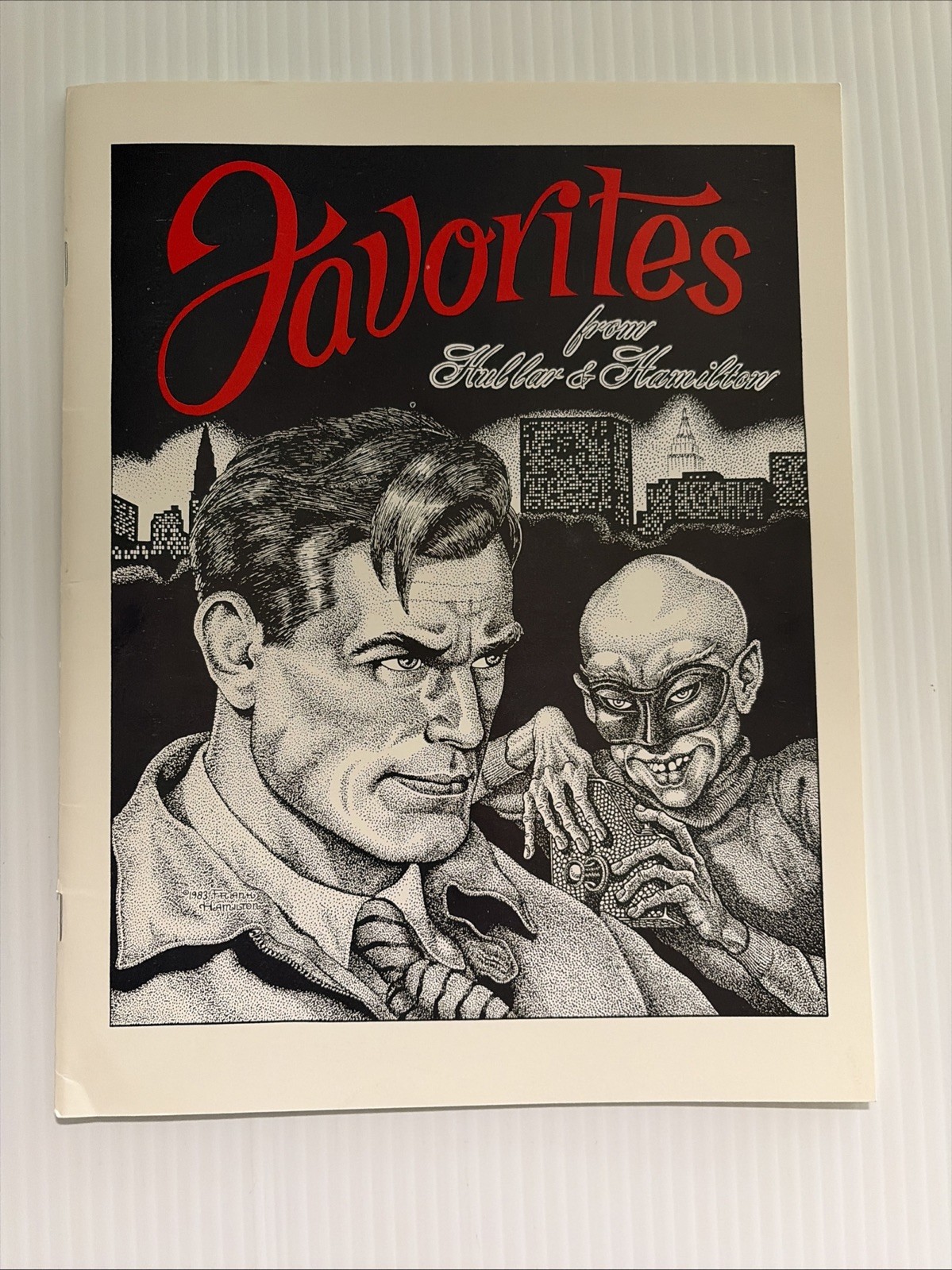 FAVORITES-Link Hullar & Frank Hamilton-1989-Tattered Pages Press-great art work