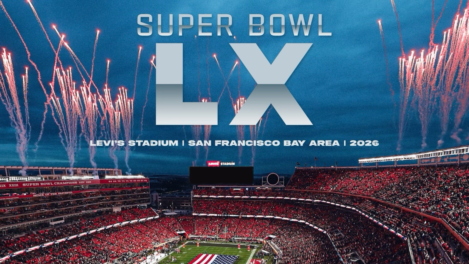 Super Bowl LX Football Ticket Levi's Stadium Santa Clara CA 2026