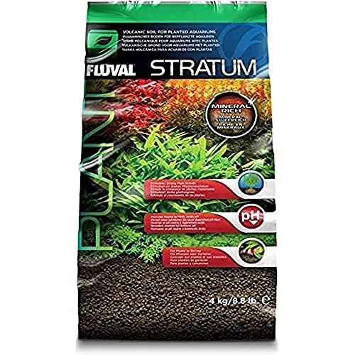 Fluval 12694 Plant & Shrimp Stratum Aquarium Substrate 8.8 lb Strong Plant