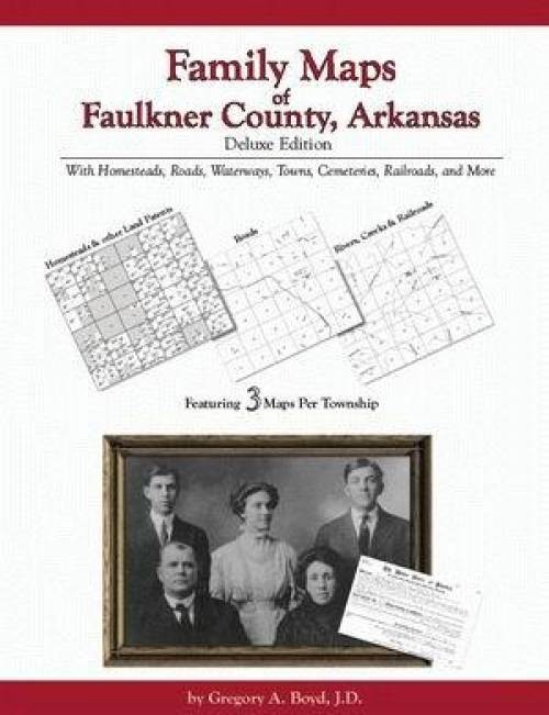 Genealogy Family Maps Faulkner County Arkansas