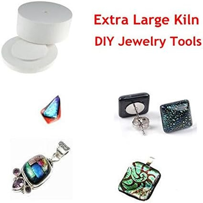 Large Microwave Kiln for Glass Fusing - DIY Jewelry Art Projects Crafting Tool