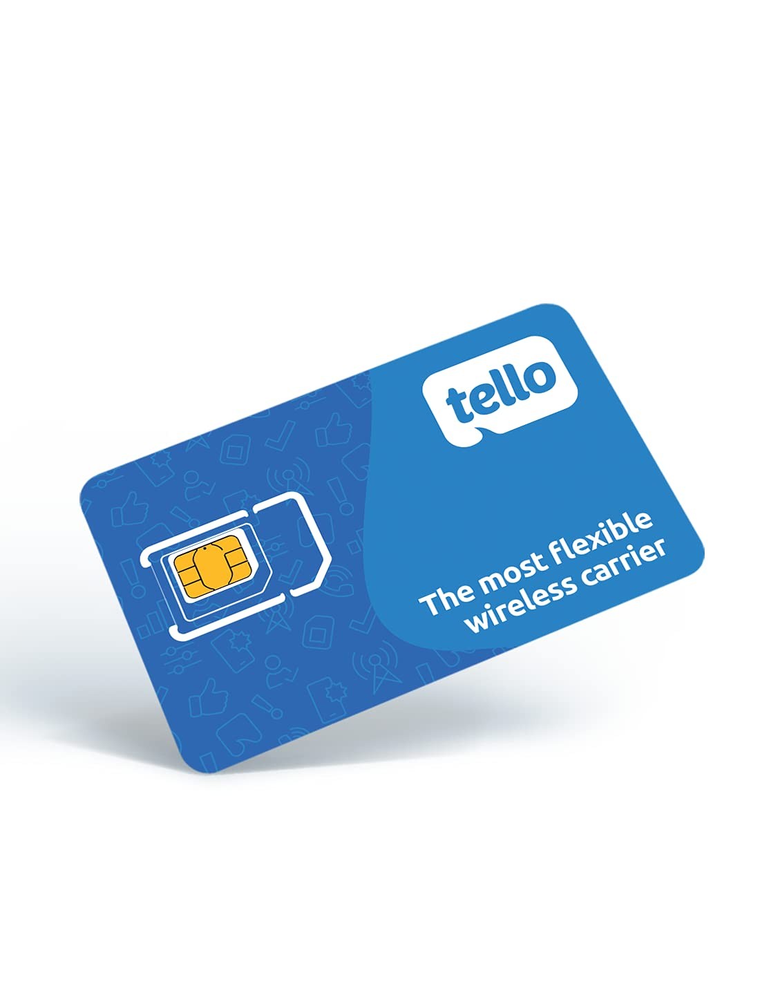 Tello Mobile - US Prepaid SIM Card (3 in 1) | Bring Your Own Phone Kit |... 