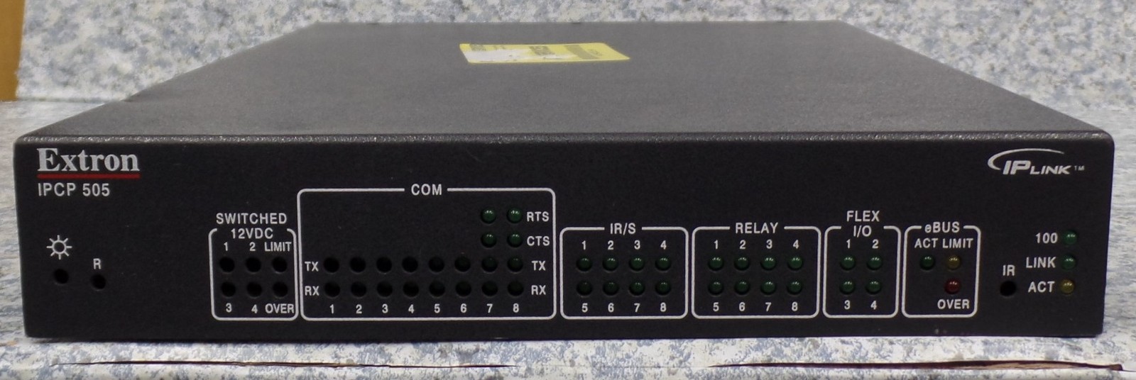 EXTRON IPLINK IPCP 505 Line Control Processor USED
