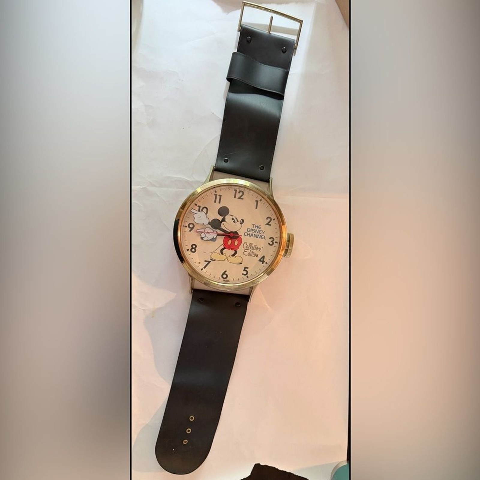 Vintage Mickey Mouse Watch Clock Disney giant watch clock