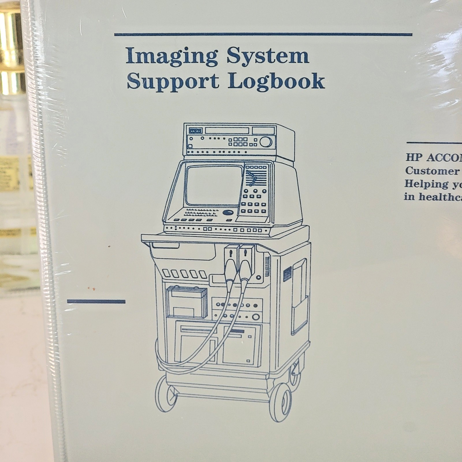 NIP Hewlett Packard Imaging System Support Logbook Mint Sealed Spiral Bound