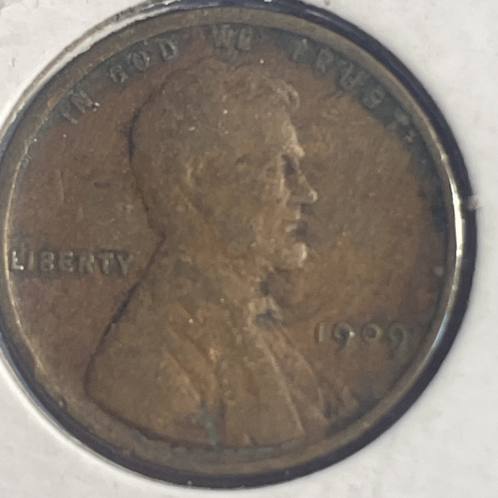 1909 VDB Lincoln Wheat Cent Penny VF - EF  "Actual Coin Pictured"