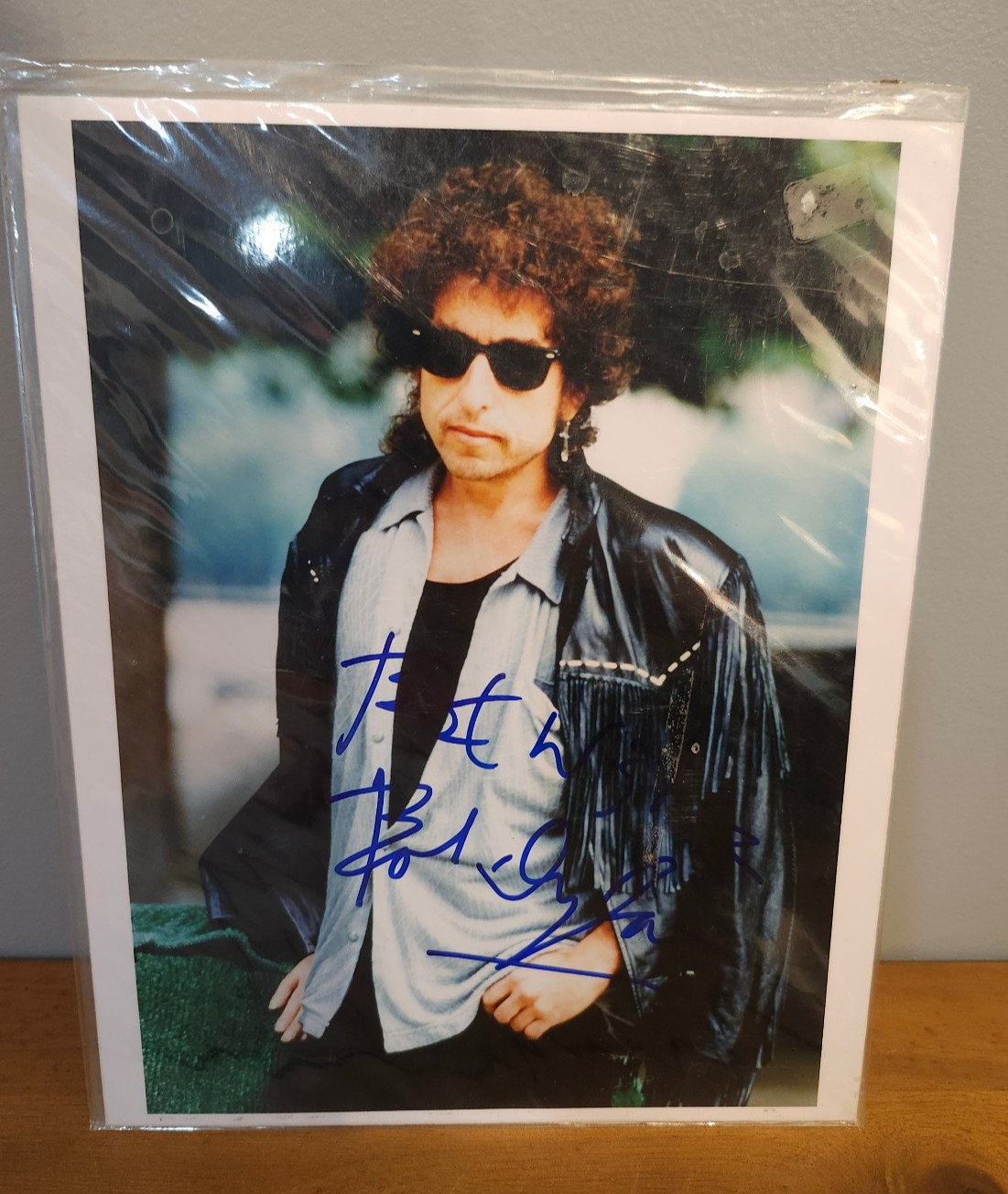 Bob Dylan  Autographed 8x10 Photo Signed