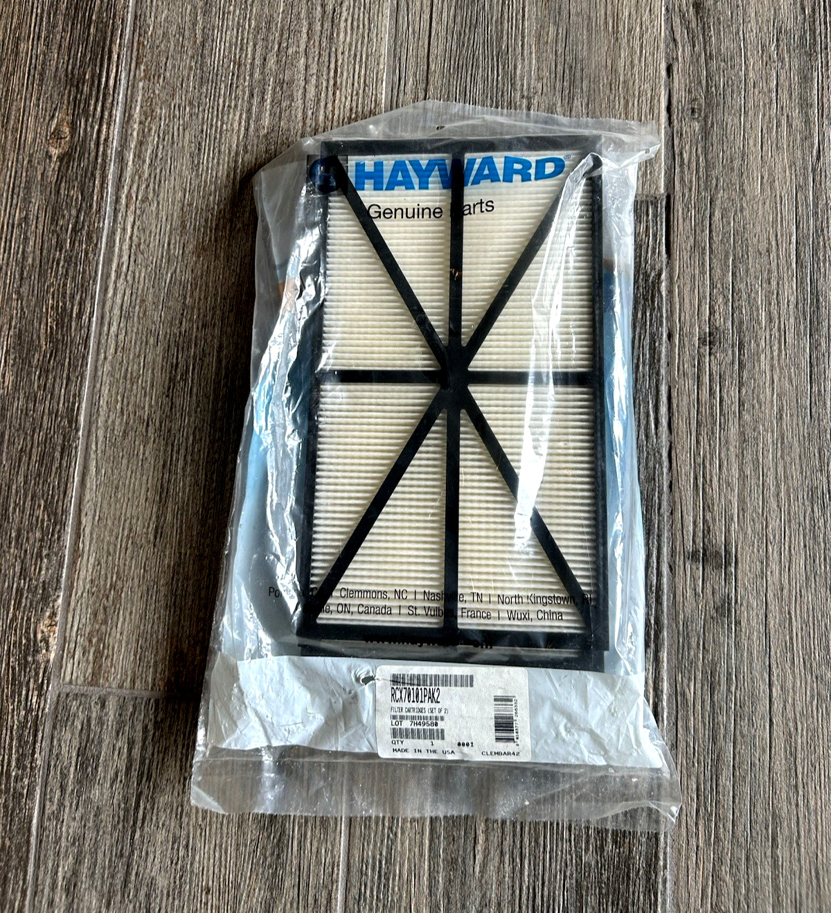 Hayward RCX70101PAK2 Tiger Shark Filter Cartridge Refill Set, 2 Piece