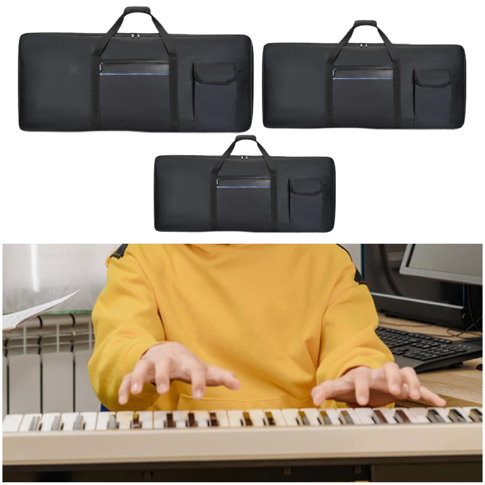 61 Key Keyboard Bag Portable Storage Case Protective Case Keyboard Case Bag for