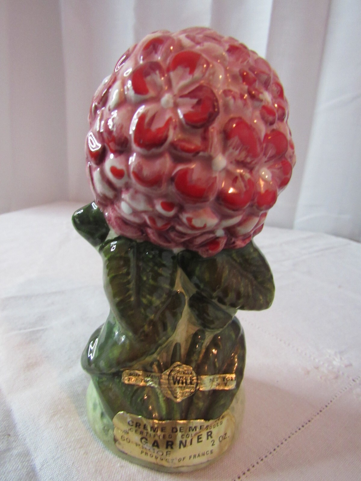 Minature bottle Garnier Pottery bottle made in Italy