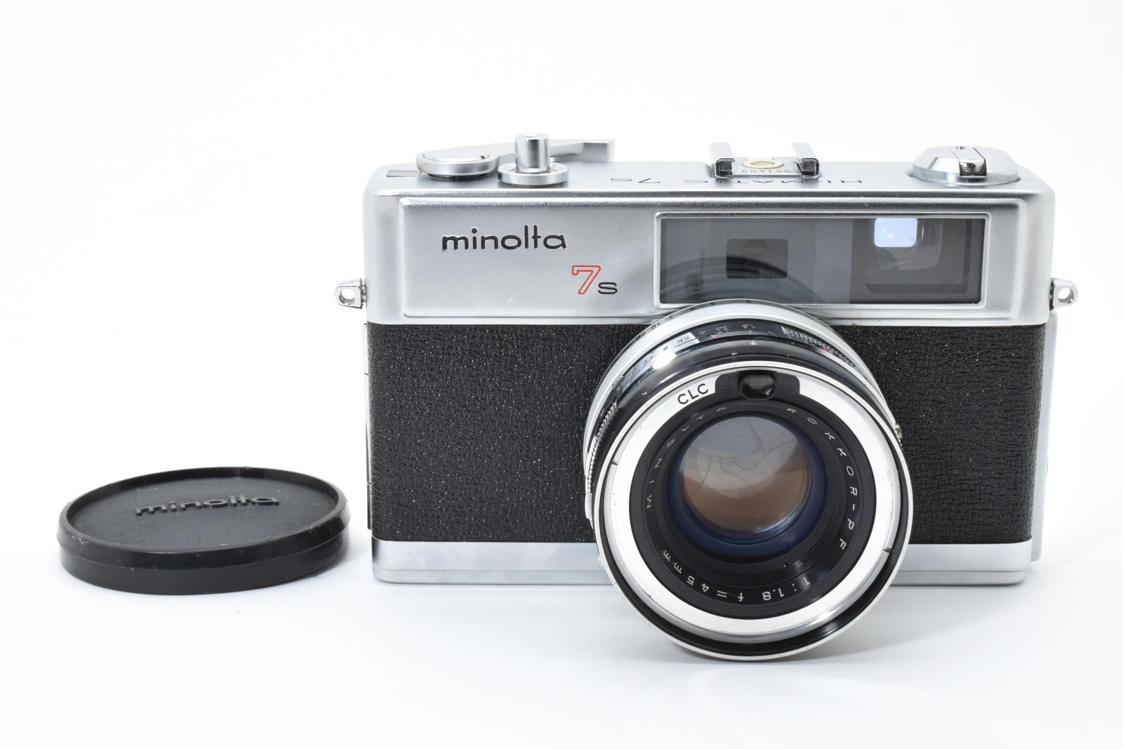 [N.Mint] MINOLTA HI-MATIC 7S 35mm Film Camera w/ ROKKOR-PF 45mm f/1.8 2788167