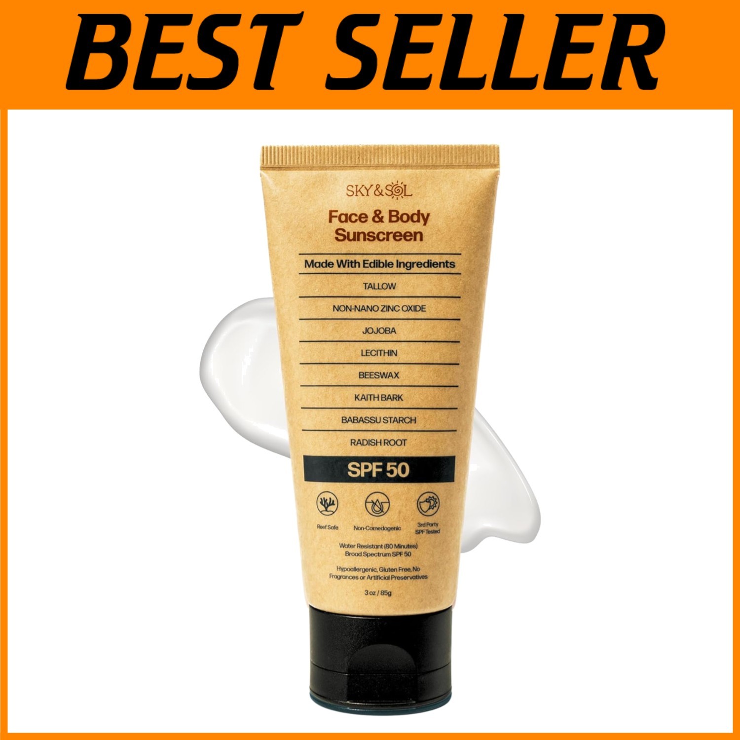 Active Lifestyle Water-Resistant Sunscreen SPF 50